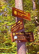adirondack trail signs
