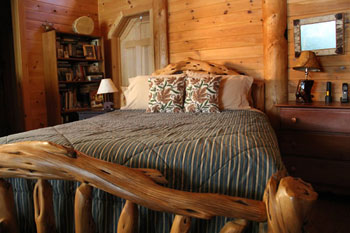 wooden handcrafted beds