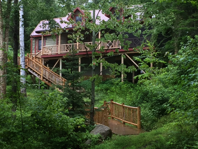 camp lakotah-vacation rental waterfront saranac lake, ny