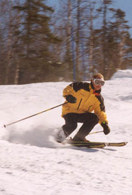 downhill skiing