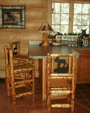 log furniture