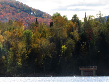 boathouse at island camp